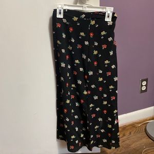 Flowered skirt
